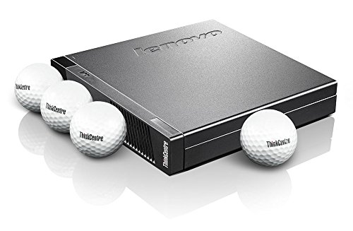 Image of Lenovo ThinkCentre M93P Tiny Desktop, Intel Core i5-4590T 2.0GHz Quad-Core, 120GB Solid State Drive, 4GB DDR3, 802.11n, Win7Pro 64-Bit