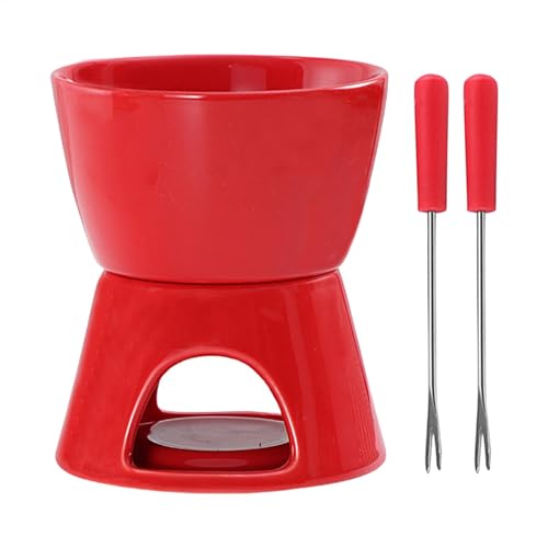 Tazze per fonduta in ceramica, tazza per fondere il cioccolato | Kit tazza per sciogliere il burro in ceramica,Tazza per pentola calda Melt di grande capacità per picnic, feste, tè pomeridiani, spiagg