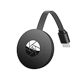 Adattatore HDMI wireless, dispositivo Chromecast per TV, adattatore dongle 1080P, streaming WiFi film, mostra ricevitore per i-Phone, i-Pad, Android, tablet, laptop, finestra a HDTV/monitor/proiettore