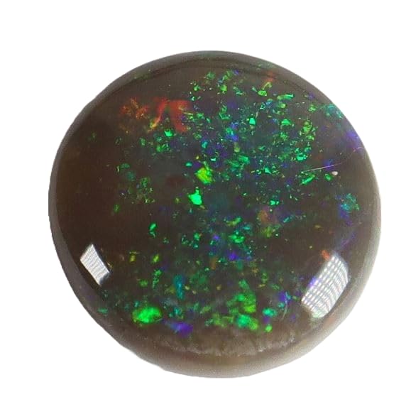 Cabochon opale australienne naturelle pour sertissage de bague fine