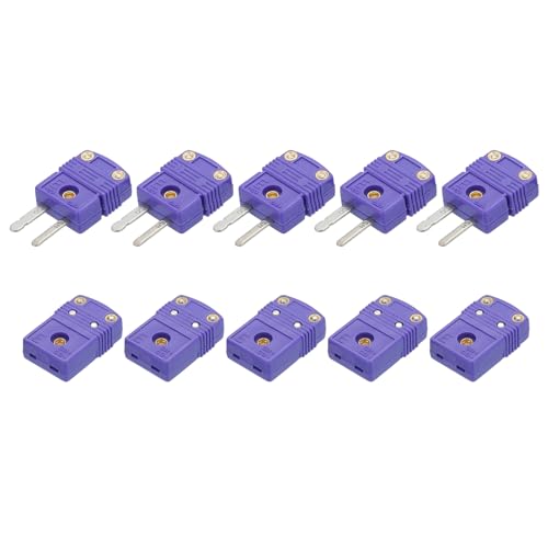 Connecteur de fil thermocouple mâle femelle contre déformation thermique 220 °C mini