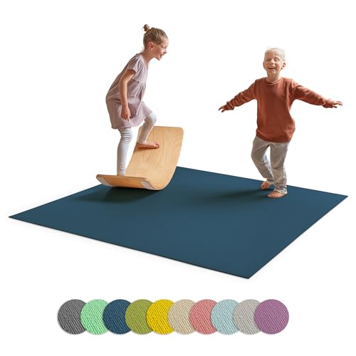 Ehrenkind® Made in Germany Anti-Rutsch Krabbelmatte Oeko-Tex Matten | Spielmatte Baby | Größe...
