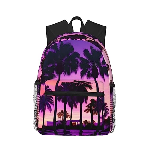 Sac à dos avec poches noir modèle léger et unisexe One Size