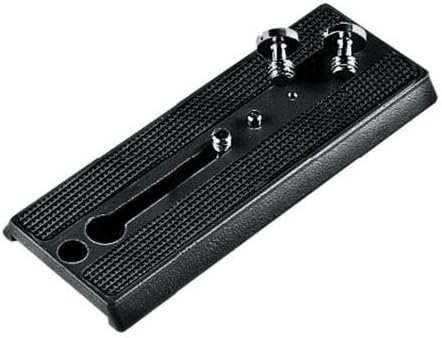 Manfrotto 504PLONG Video Camera Plate for 504 Fluid Head (Black) - Image 3