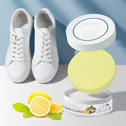 Image of White Shoe Cleaning Cream Stain Remover,Shoes Whitening Cleaning,Stain Remover Cleansing Cream for Shoe,Sneaker Cleaner White Shoes,for Leather Shoes,Sports Shoes,Canvas Shoes