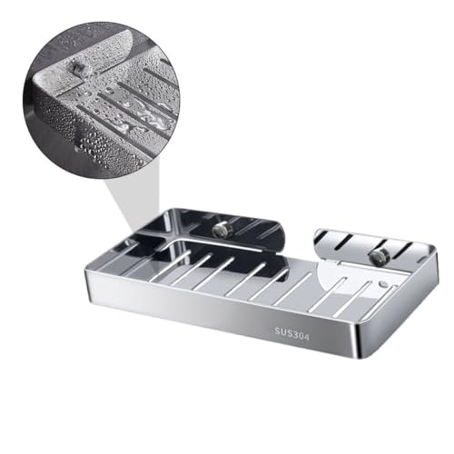 Support de savonnette en acier inoxydable au design lisse et élégant - 7