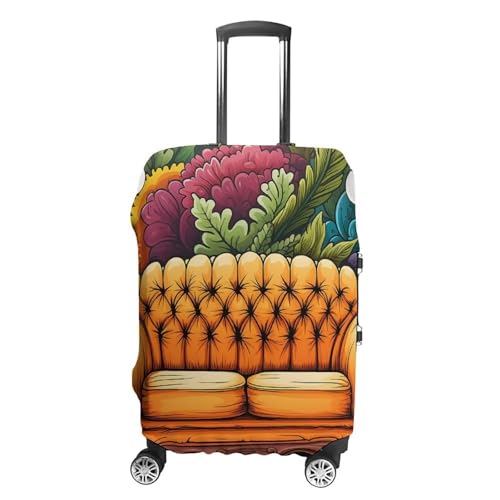 Travel Wheeled Suitcase Sleeve Dustproof Anti-scratch Couch Luggage Case Protective Cover For 19-32 Inch Luggage