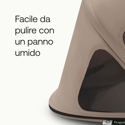 Bugaboo Fox Cappottina Breezy, Estensibile Per Una Maggiore Copertura E Una Protezione Solare Ottimale, Resistente All'acqua, Compatibile Con Tutti I Passeggini Fox/Cameleon 3, Desert Taupe - 5