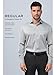 Van Heusen Men's Dress Shirt Regular Fit Oxford Solid, White, 18