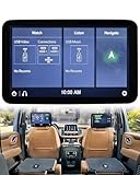 12.6' LCD Display in Rear Entertainment TV Headrest Back SEAT TV for 2021-2023 Chevy Suburban GMC Yukon XL Cadillac Escalade 2021-2024 Touch Screen Replace 85100044