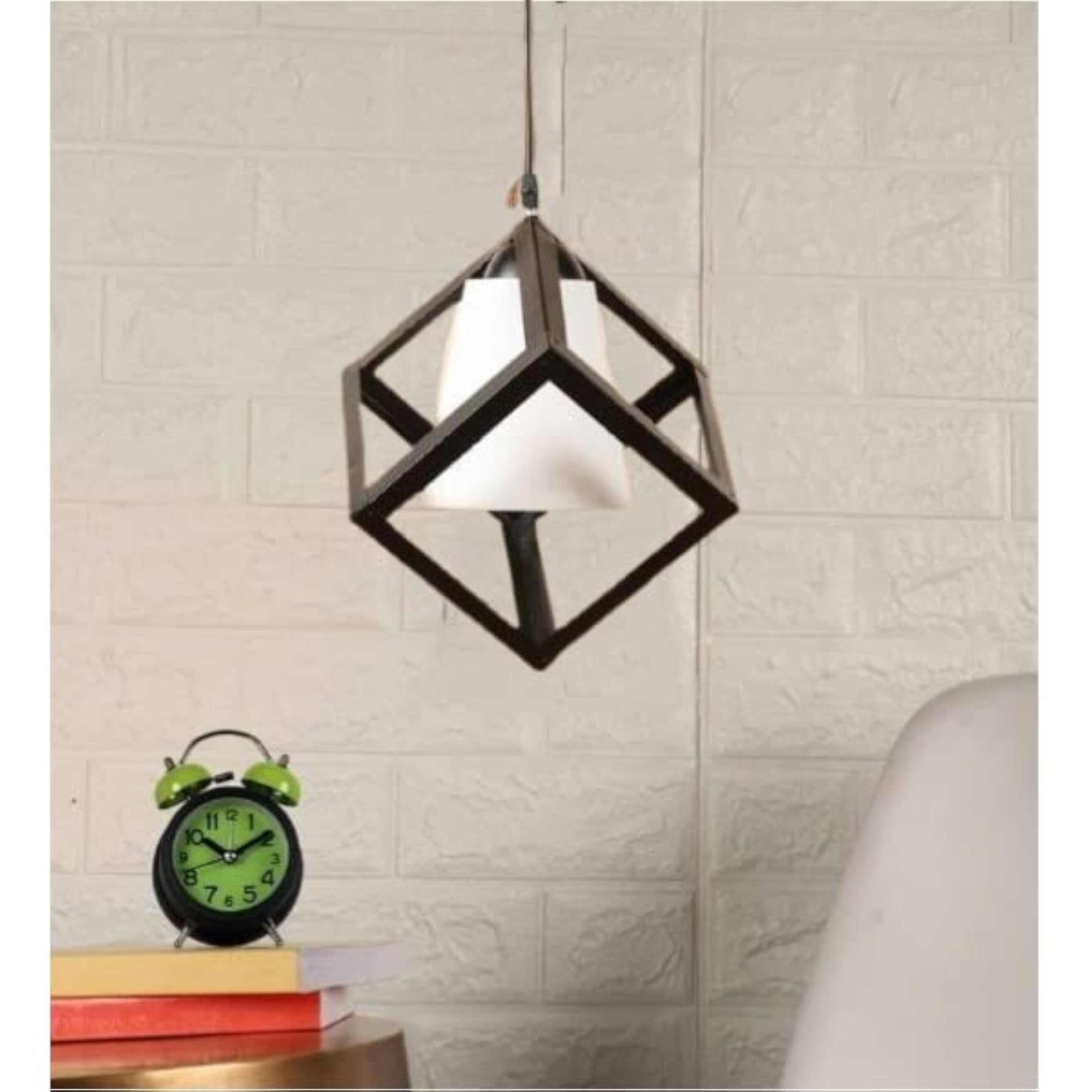 Decorative Metal & PVC Hanging Lamp for Home and Office