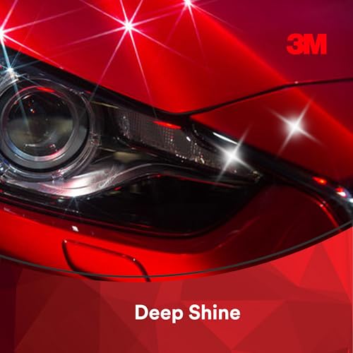 Image of 3M Easy Shine Foam Sponge, Safe on Plastic, Rubber and Painted Surfaces, Protect Plastic Parts from UV Rays, Less Dust Accumulation, Deep Sine (7.5cmX5cmX2.5cm, Pack of 10)
