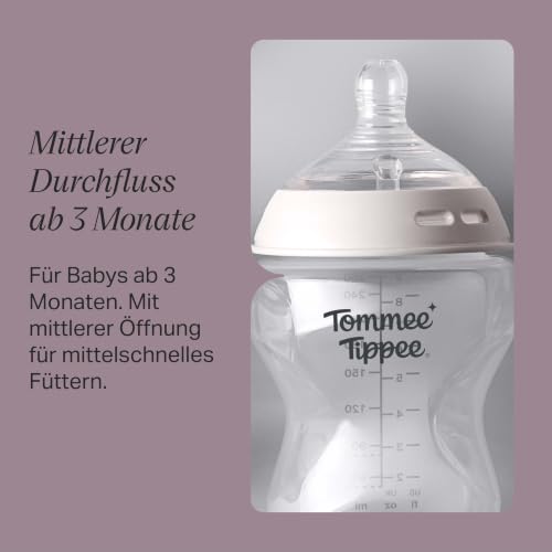 Tommee Tippee Natural Start Flexible und Dehnbare Sauger, Mittleren, 2 Stück – Ansicht 2