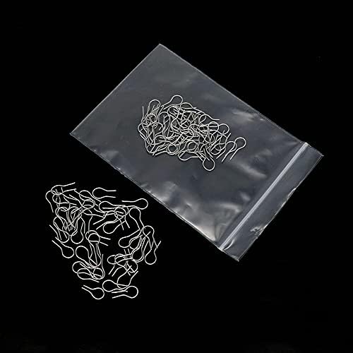 High Temperature Resistance Tungsten Wire Hanging Firing Hook Jump Rings Pottery Ornament Hanger U Shape Hooks (200PCS)