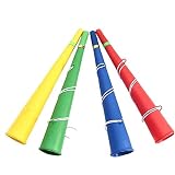 -Plastic fabricante de las trompetas de ruido es de tamaño pequeño, peso ligero, fácil de almacenar y transportar, y no ocupa demasiado espacio
