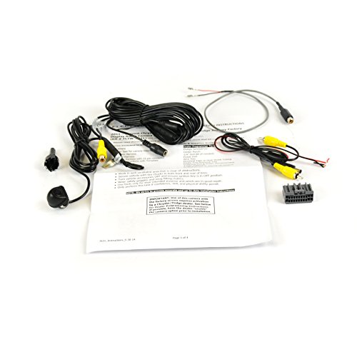 Brandmotion FLTW-7631 Rear Vision Camera for Select Chrysler and Dodge Vehicles with Factory Display Radio