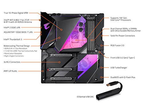Build My PC, PC Builder, Gigabyte Z490 AORUS XTREME WATERFORCE