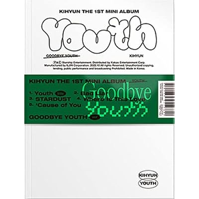 (Pre-Order Benefit) MONSTA X KIHYUN YOUTH 1st Mini Album ( GOODBYE YOUTH Ver. ) K-POP SELAED