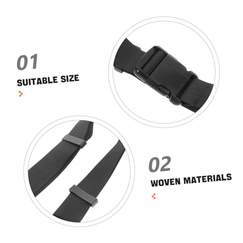 Men Adjustable Stretch Hiking Belt Nylon Web Belt for Outdoor Activities Quick-release Buckle for for Travel and Adventure Unisex Design3
