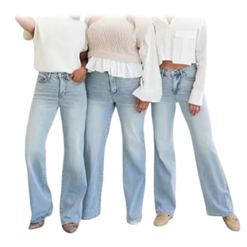 Arisefrom Jeans, Vintage Wash Plus-Size Jeans -Stretchy, Straight Leg & Butt-Lifting Fit High Rise