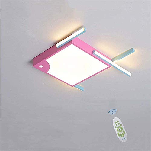 LED Kinderzimmer Deckenleuchte Cartoon Fisch Deckenleuchte Remote Convertible Jungen und Mädchen Schlafzimmer Deckenbeleuchtung Metallkindergarten,