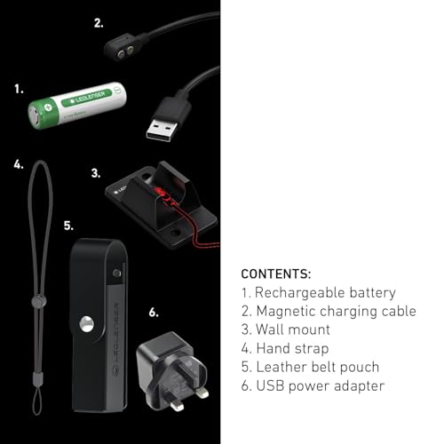 Ledlenser P6R Signature | 2020 | LED Rechargeable Torch, Super Bright 1400 Lumens, Up to 60h Battery, 240m Beam, SOS, Strobe, IP68 Waterproof Ideal for Hiking, Trekking, Camping Equipment, Dog Walking - Image 5