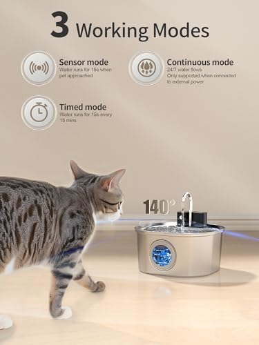 Water fountain 3 working modes