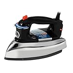 BLACK+DECKER The Classic Iron, F67E-T, Aluminum Soleplate, Steam or Dry Ironing, 7 Temperature Settings, Anti-Drip