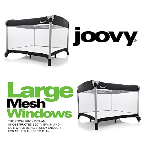 image for Joovy Room² Large Portable Playpen for Babies and Toddlers with Nearl