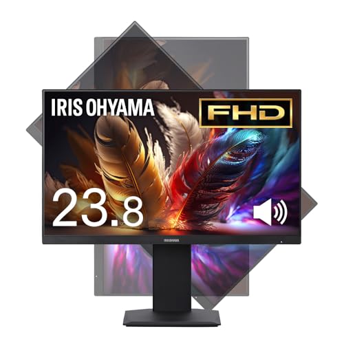 アイリスオーヤマ 23.8インチ 液晶モニター DT-EF233P-B Amazon.co.jp: Iris Ohyama DT-EF233P-B Monitor, 23.8 inch Built-in