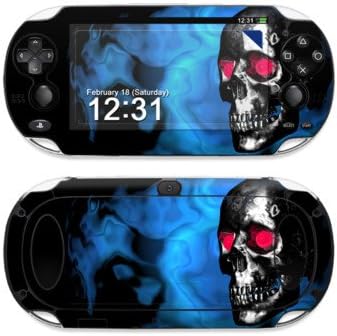 Demon Skull Design Protective Decal Skin Sticker (High Gloss Coating) for Sony Playstation PS Vita Handheld