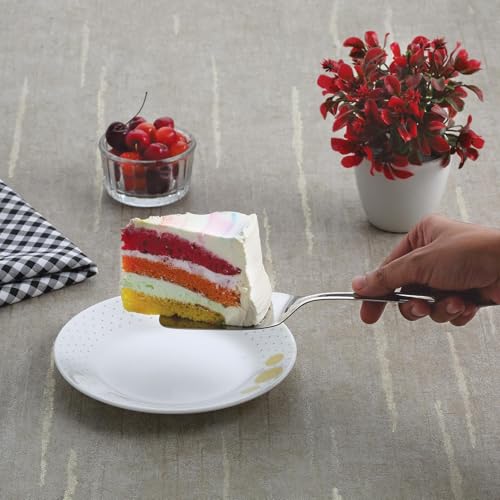 Image of HAZEL Stainless Steel Cake Pie & Pastry Serving Spoon with Handle Slicer Lifter