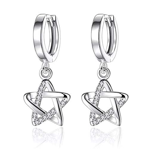 Preisvergleich Produktbild Modische Damen Ohrstecker Elegant Exquisite Crystals Strass Damenohrringe Ohrringe Damenschmuck für Damen Frauen (Weiß-0207C)