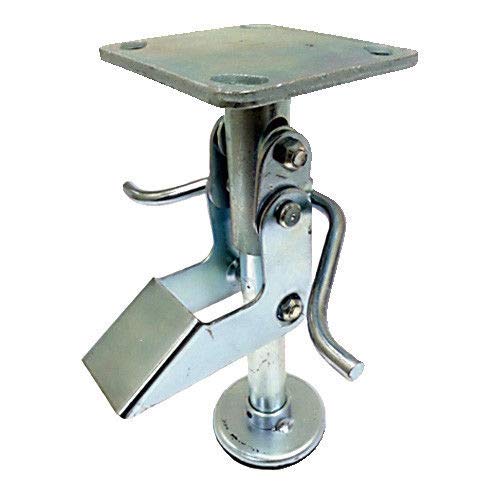 Floor Locks Brake 4" 5" 6" 8" Casters with Non-Slip Rubber Foot (8 inch)