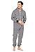 Skylinewears Men's Fashion Onesie Printed Jumpsuit Bengal Stripes White/Black XXL