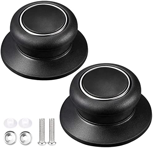 2 Set Pot Lid Replacement Knob Pan Lid Holding Handle for rival Crockpot Replacement Parts Lid Universal Kitchen Cookware Lid Replacement Knob