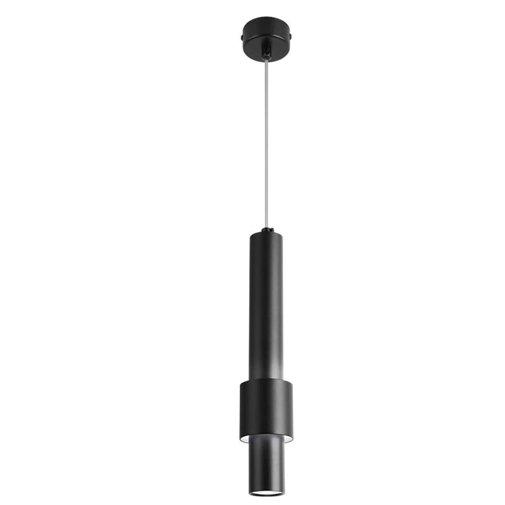 Lámpara colgante cilíndrica para eliminar sombras en encimeras con luz focalizada antideslumbrante