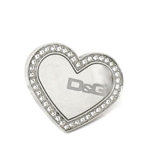 Misura anello: 15/16 D&G Dolce e Gabbana Anello Overlap Cuore