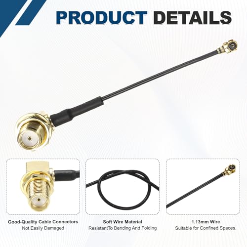 Cable coaxial SMA a UFL soluciona mala señal en routers wifi 3