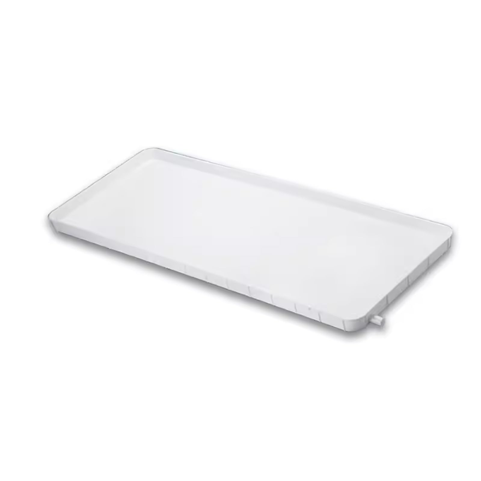 Bandeja de drenaje con tubo para aire acondicionado central, aire acondicionado de ventana, unidad portátil, bandeja universal de plástico moldeado para captación de agua