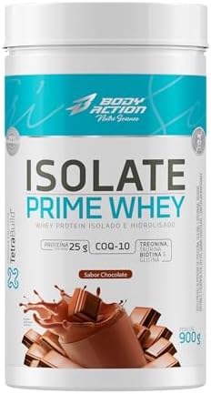 Isolate Prime Whey 900g Sabor Chocolate Bodyaction