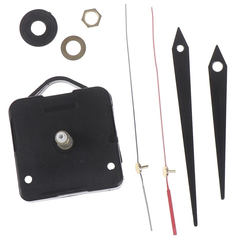JFDBGU Mécanisme d'horloge DIY Sliver Sliver Quartz Watch Wall Horloge Moving Mécanisme Pièces Remplacement des Outils Essentiels Remplacement