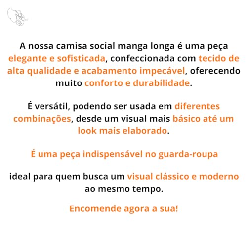 Kit 3 Camisa Social Masculina Slim Fit Premium Pronta Entreg (BR, Alfa, M, Slim, Sortido)