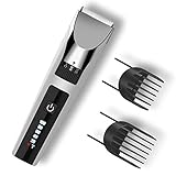 Hair Clippers for Men Paubea Hair Trimmer Cordless Professional Mens Hair Cutting Tools & Hair Clippers Cordless IPX7 Waterproof Design Rechargeable