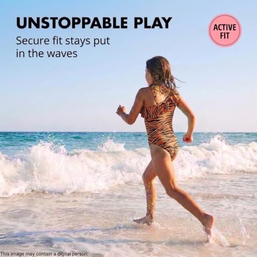 Image of Kanu Surf Girls Morgan Floral Ruffle 1-Shoulder 1-piece Swimsuit
