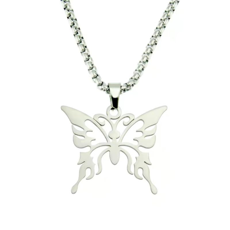 Salty Alpha Winged Wonder Neck Chain for Men & Boys | Stainless Steel | Long Necklace | Pendant | Locket | Fancy & Stylish | Birthday Gift | Aesthetic Jewellery | Accessories for Everyday Wear (B0D3XW6WHW) Amazon Price History, Amazon Price Tracker