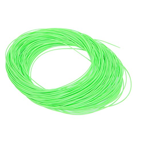 Nylon Fly Fishing Line, Fly Fishing Line Lightweight 0.026In Soft Woven Core For Fishing(Lemon Green) #TOP2