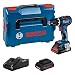 Produktbild Bosch Professional 18V System Akku Schlagbohrmaschine GSB 18V-90 C (inkl. 2x ProCORE-Akkus 4.0Ah, Schnellladegerät GAL 18V-40, L-BOXX)