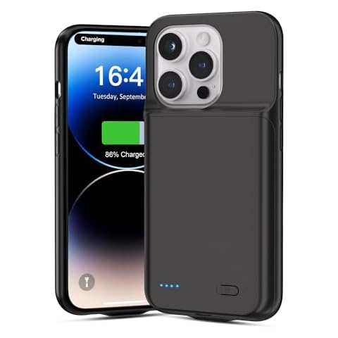 Wavypo 6800mAh Battery Case for iPhone 14 Pro Cover