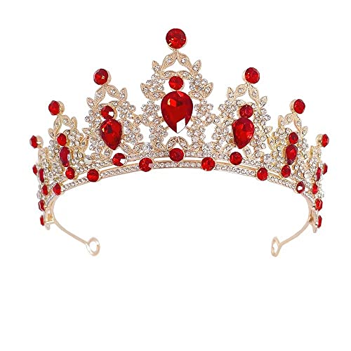Tiara de boda con diamantes de imitación de cristal para novia, boda, princesa, reina, coronación, fiesta de cumpleaños, corona de plata, niña y mujer, fiesta de carnaval, celebración de vacaciones